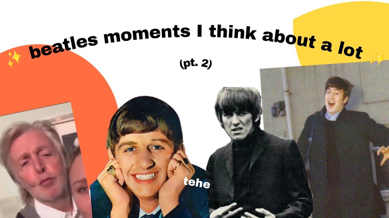 beatles moments i think about a lot (pt. 2)  #beatles #thebeatles #compilation #cartoon