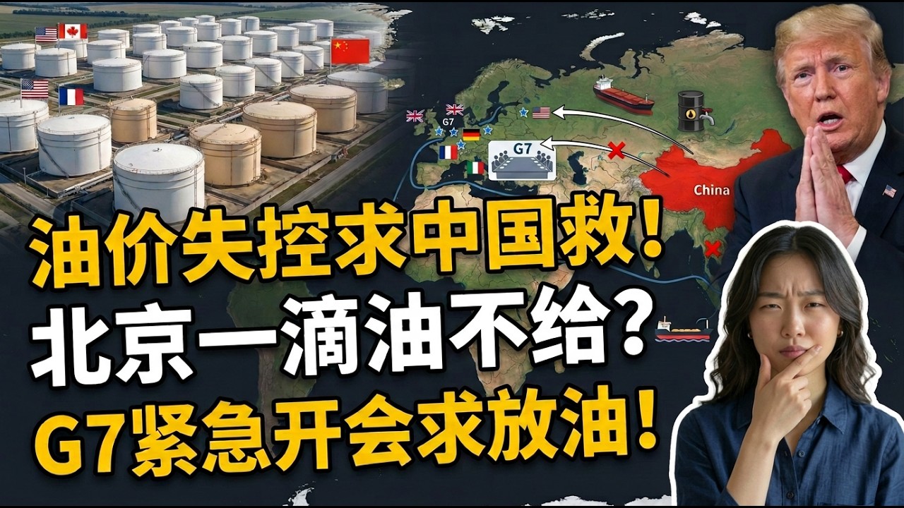 美国求中国帮一把，跟G-7拿出石油储备救场？中方的回应亮了！