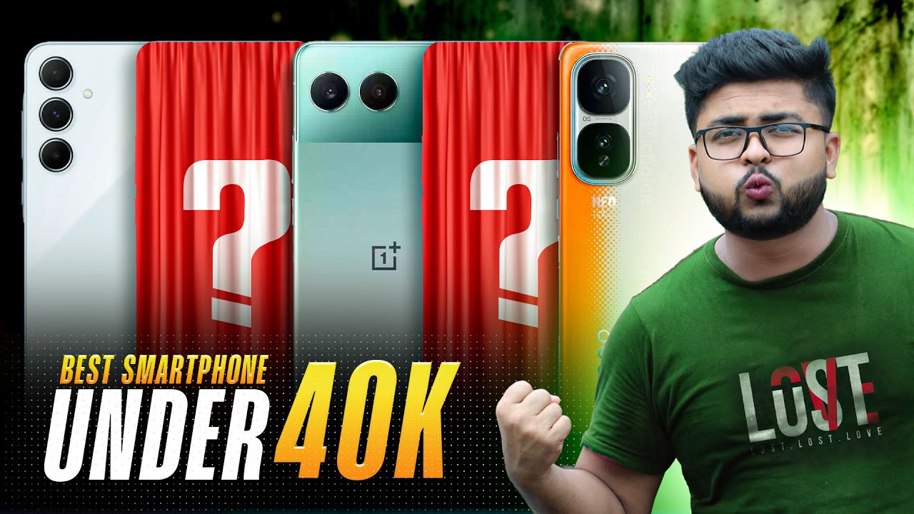 40,000 দুর্দান্ত পাঁচটি মোবাইল  Top 5 Best Smartphones Under | top 5 phone under 40K