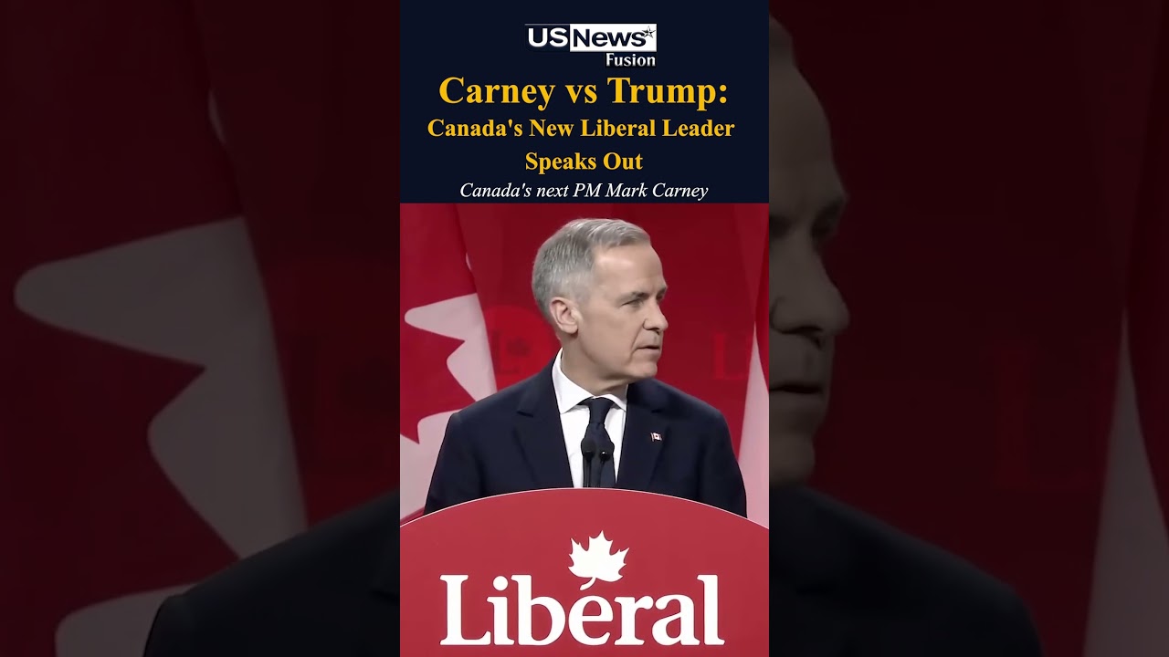 Carney vs Trump: Canada's New Liberal Leader Speaks Out #markcarney #canadausrelations #donaldtrump
