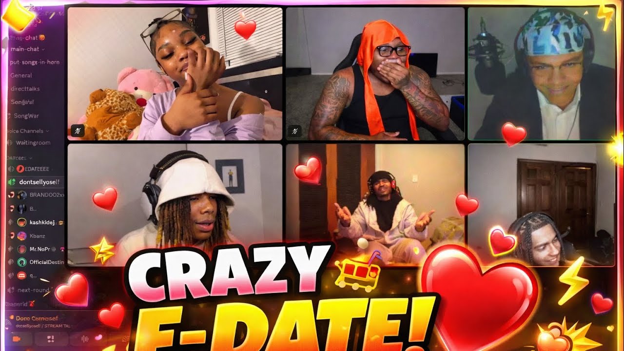 I PUT A CHICAGO BADDIE😍 ON A EDATE WITH 10 CHICAGO STREAMERS* GONE WRONG🤦🏾‍♂️