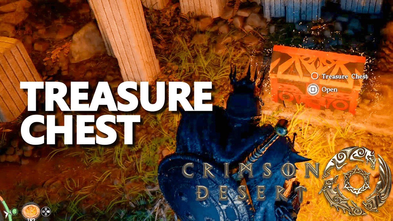 Odeck's Protector Plate Armor Treasure Chest Crimson Desert