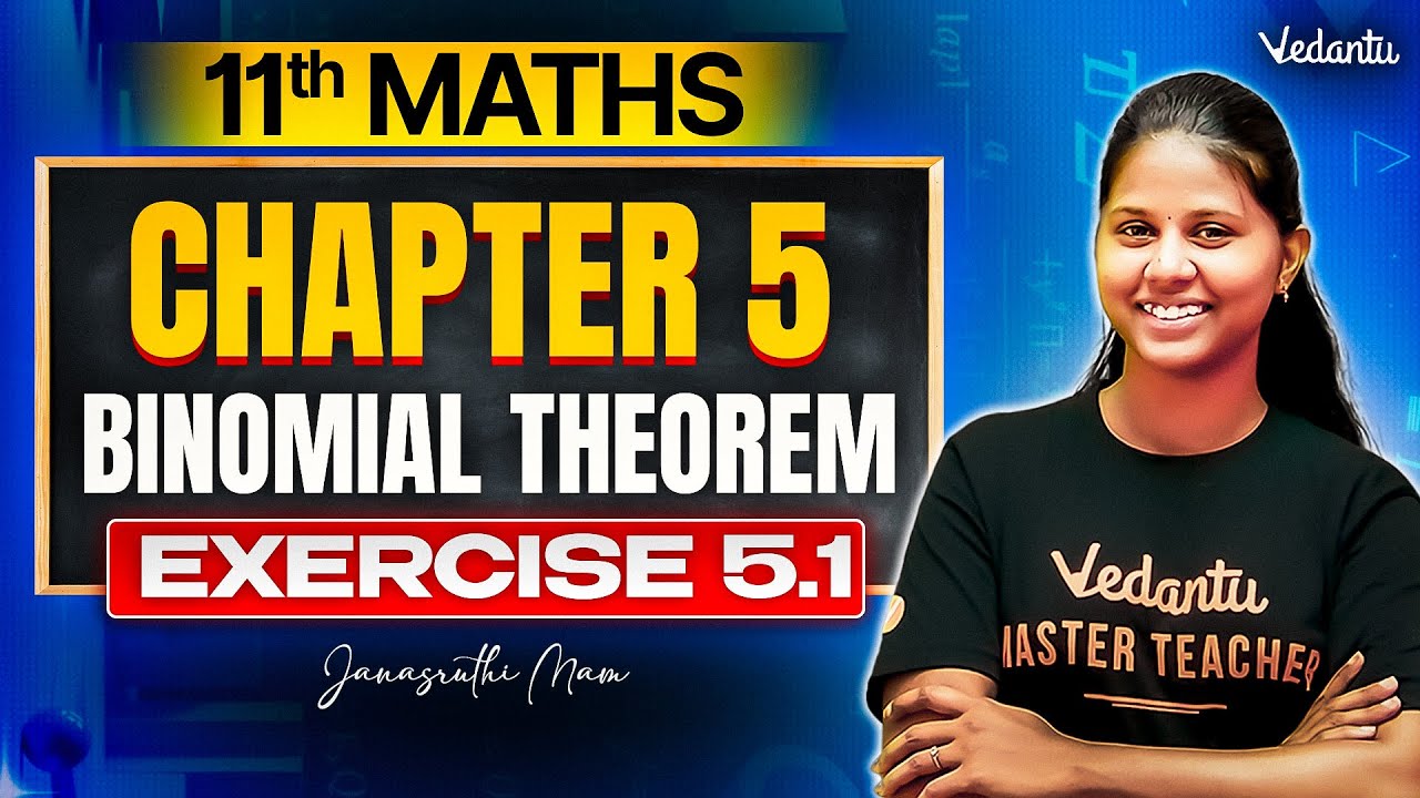 11th Maths | Chapter 5 Binomial Theorem Exercise 5.1 | State Board | Janasruthi Ma'am