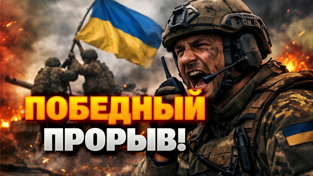 Отличная НОВОСТЬ с фронта! ВСУ рванули ВПЕРЕД — послушайте где ПРОРВАЛИСЬ! Армия Путина ОТСТУПАЕТ!
