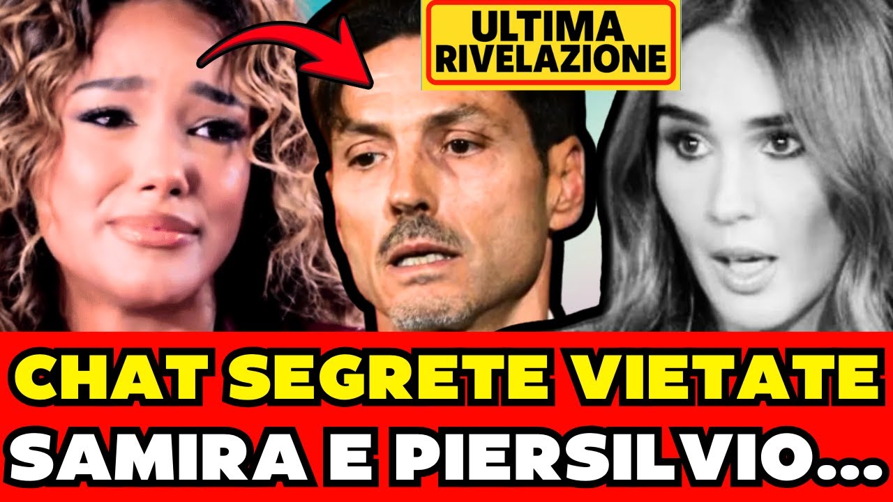SAMIRA LUI SVELA TUTTO – CHAT SEGRETA TRA LEI E PIER SILVIO. SILVIA TOFFANIN SOTTO SHOCK