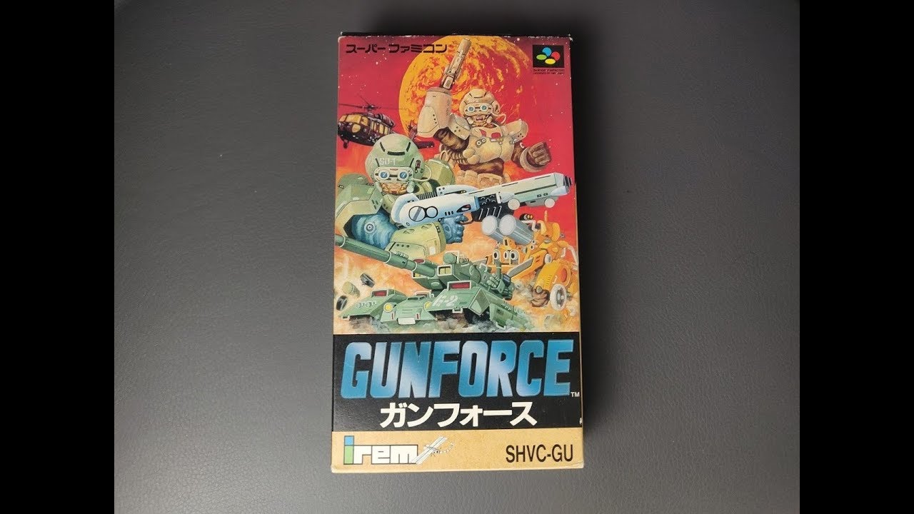 [Avis à Vif #128] - Gunforce (Super Famicom)