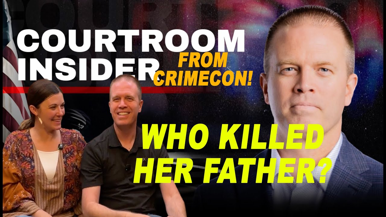 COURTROOM INSIDER FROM CRIMECON | Woman trying to find her dad's killer and more (with Erica too!)