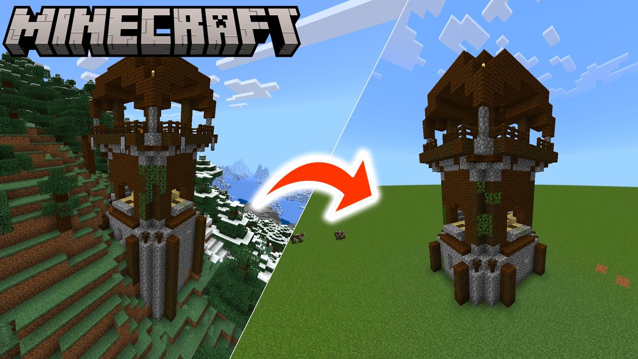 Как ПЕРЕНОСИТЬ постройки из одного мира в другой в Minecraft (iOS и Android)