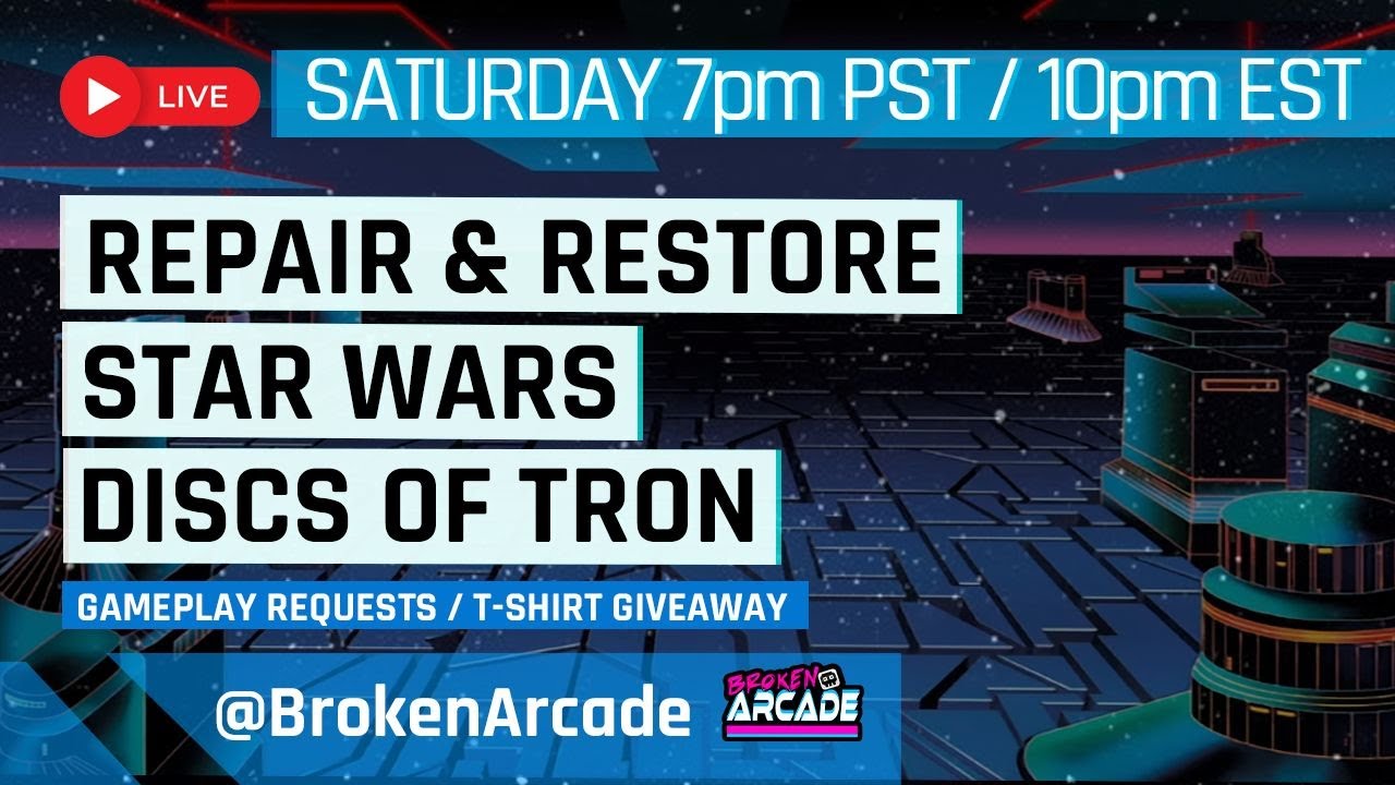 Can We Fix Them? Star Wars Cockpit & Discs of Tron