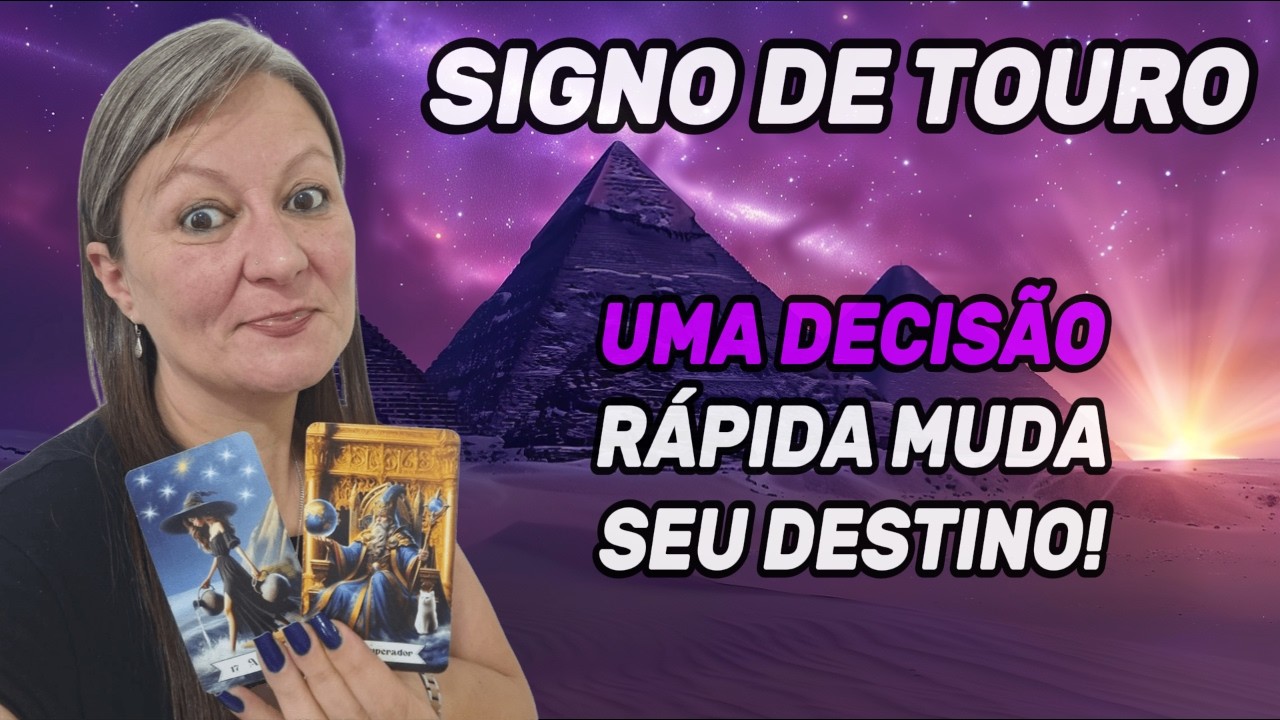 ♉ TOURO – 🔥 TUDO ACONTECE MUITO RÁPIDO! SUA DECISÃO PRECISA SER AGORA! ✨