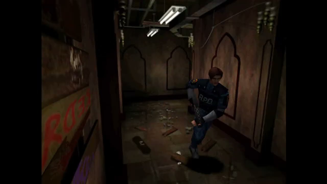 I suck at Resident Evil 2 PS1 Part 3