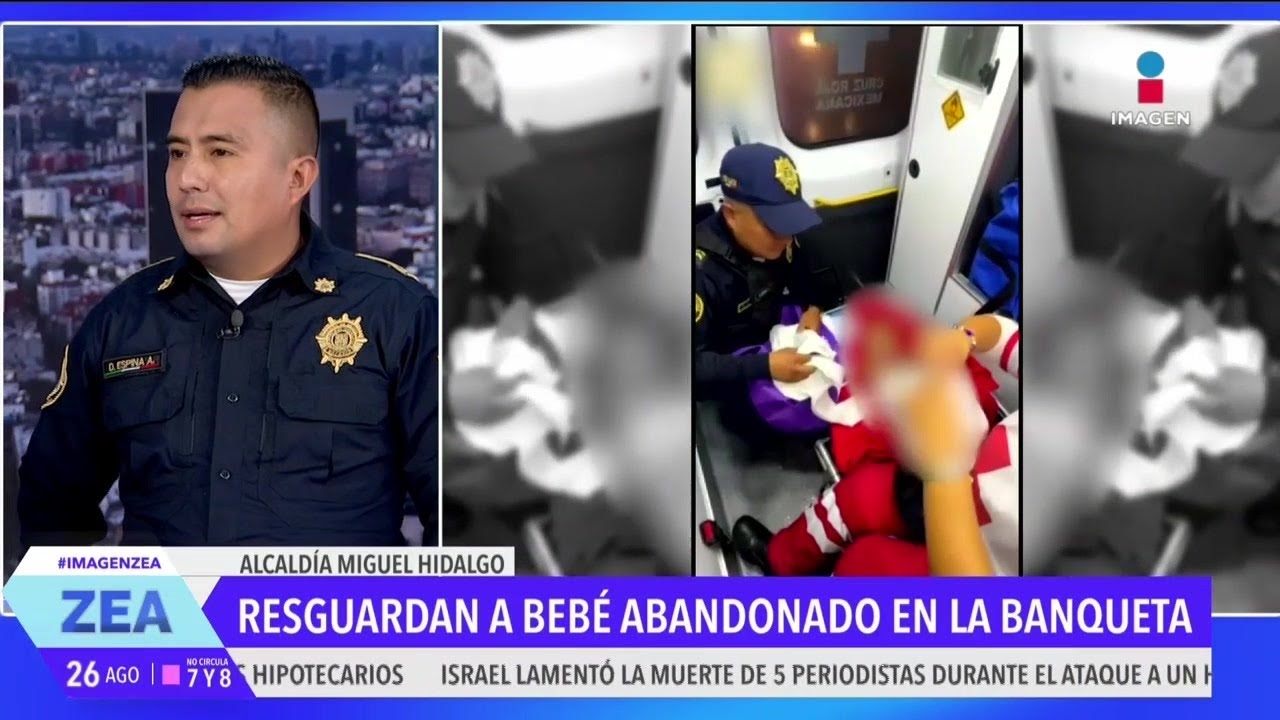 ¡Verdadero héroe! Policía rescata a bebé abandonado en la Miguel Hidalgo | Noticias Francisco Zea