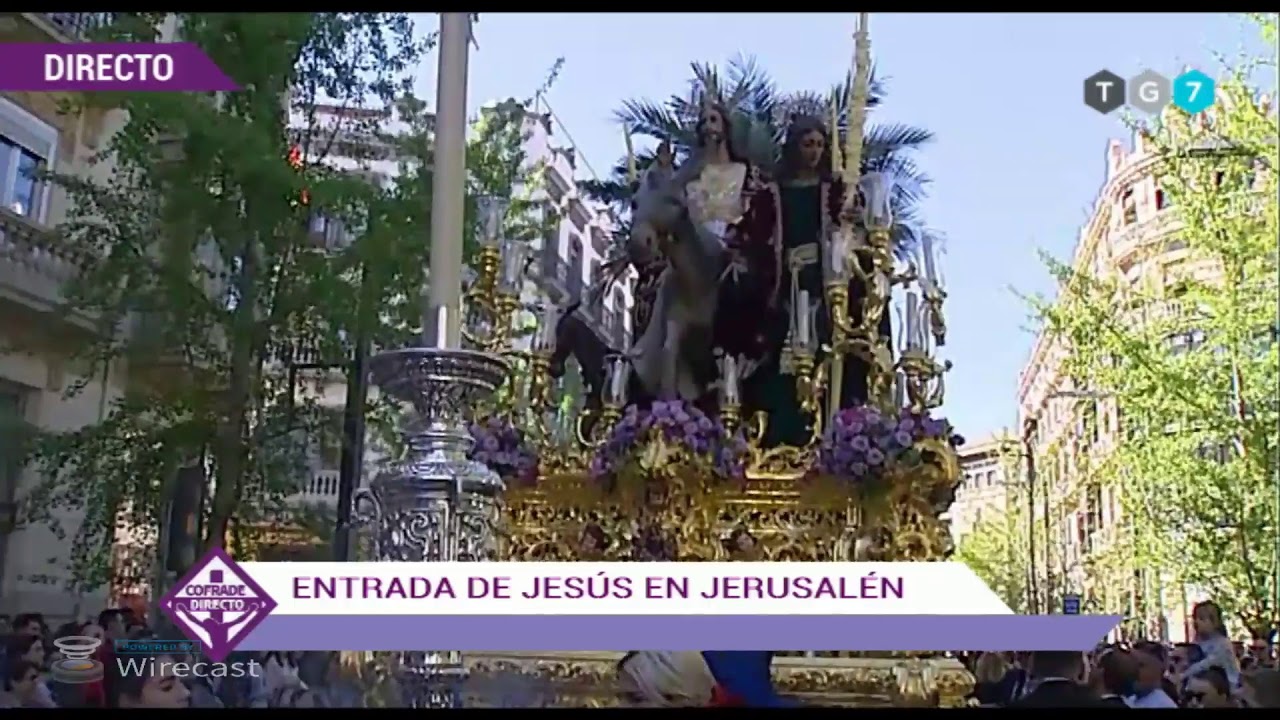 TG7 DOMINGO DE RAMOS 2019. Primera Parte