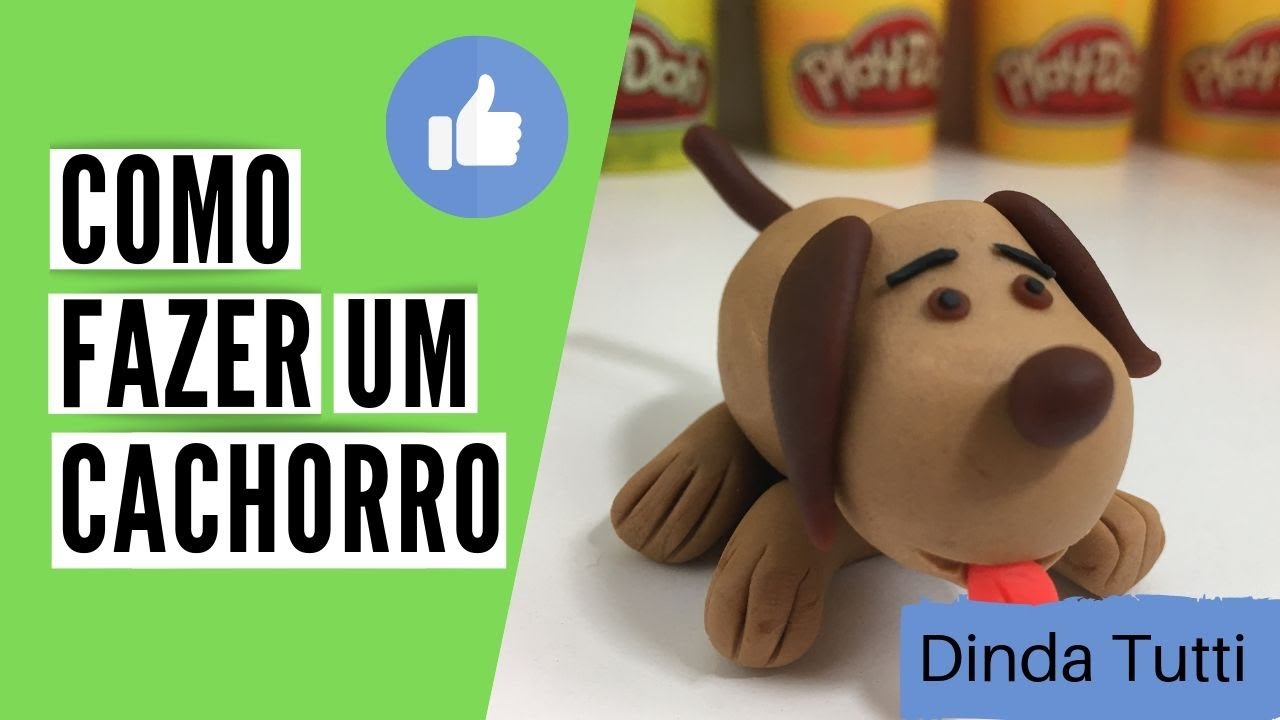 Como fazer um Cachorrinho com massinha / Play doh Dog