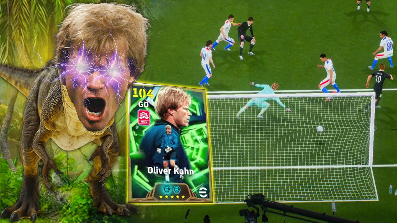 A pior Versão do Oliver Kahn no eFootball 26 Mobile