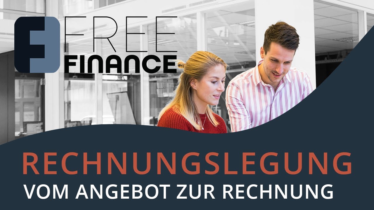 FreeFinance Tutorial - Rechnungslegung: Vom Angebot zur Rechnung