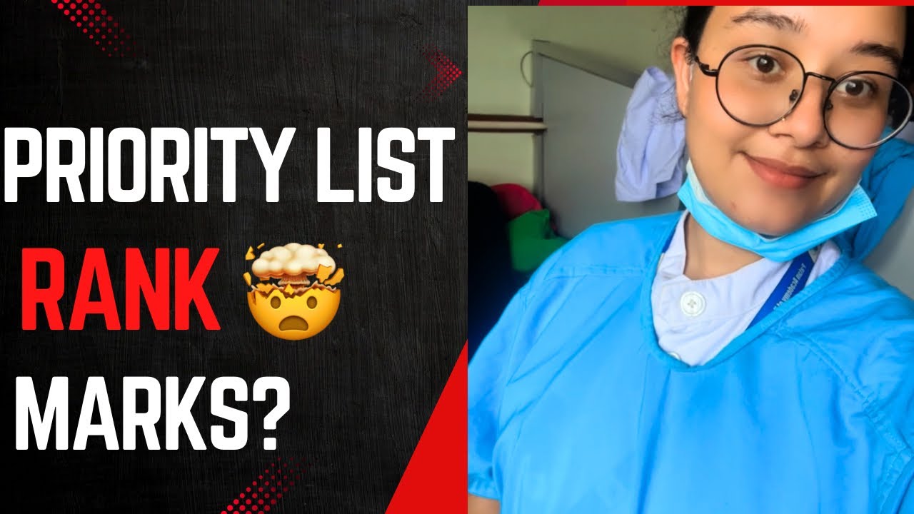 | COLLEGE PRIORITY LIST , RANK 😱|| MUST WATCH💯🤯