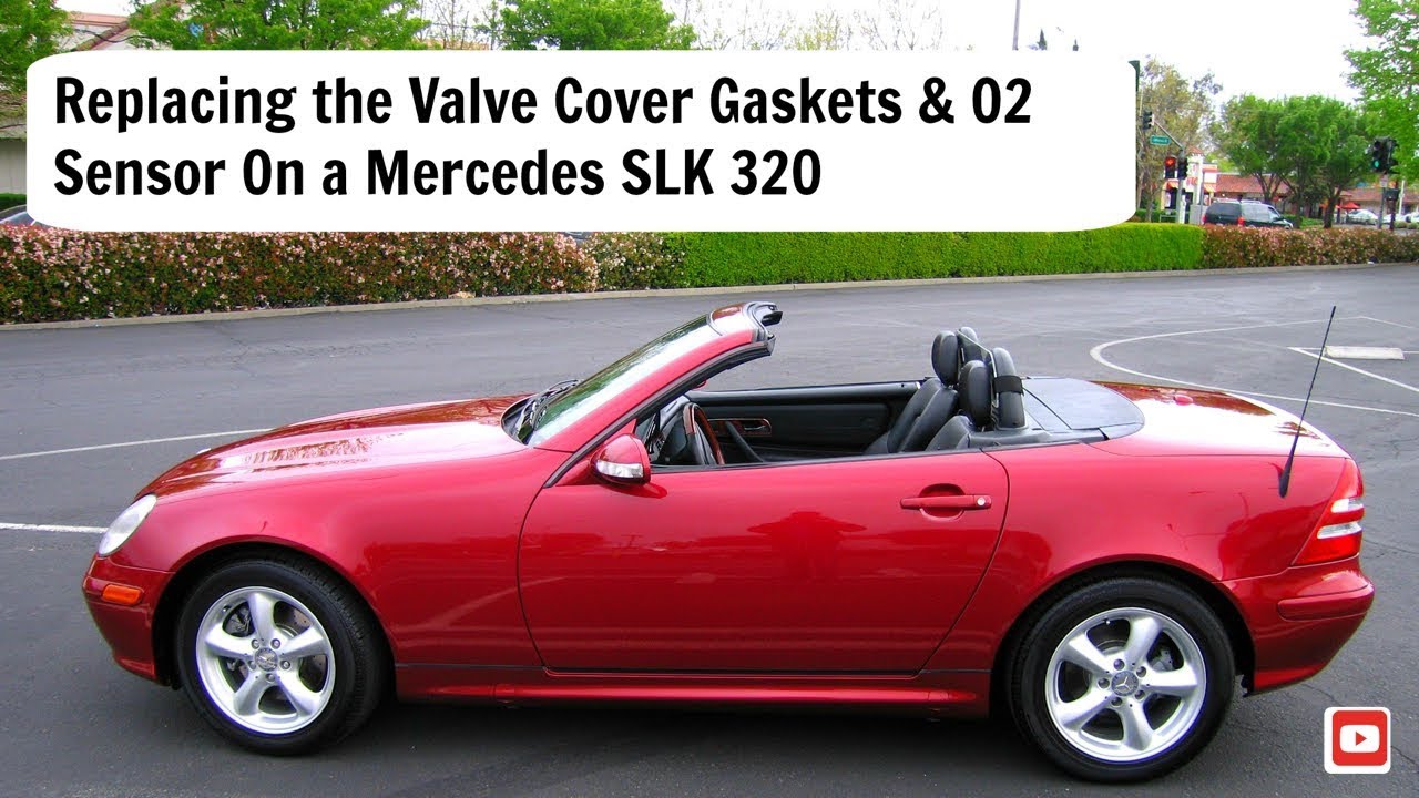 Replacing Valve cover gaskets and a O2 Sensor on a Mercedes SLK320
