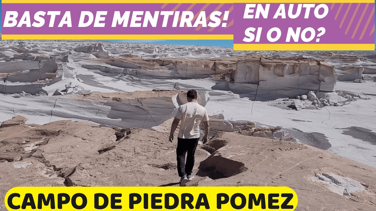 🤦‍♂️😲BASTA DE MENTIRAS❗ SE PUEDE O NO IR EN AUTO❓ CAMPO DE PIEDRA POMEZ❗ EL MEJOR INFORME COMPLETO❗