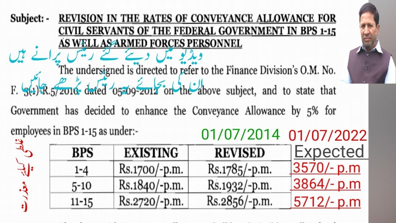 Conveyance Allowance | How much additional  amount will be paid|| Pay Pension Tax