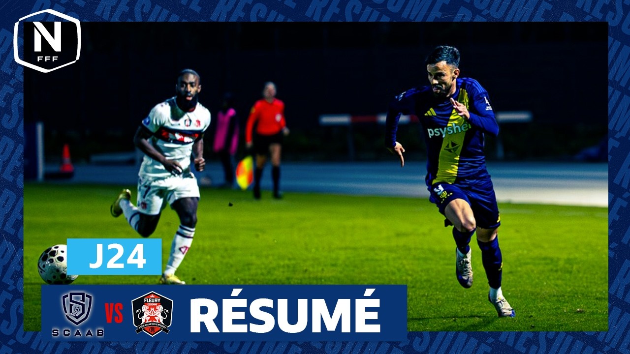 J24 I SC Aubagne Air Bel vs FC Fleury 91 (1-2) I National FFF 2025-2026