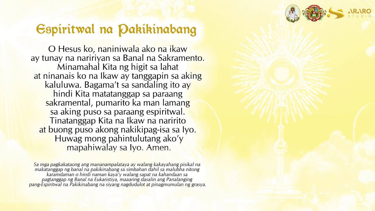 LIVE: BIYERNES SA UNANG LINGGO NG APATNAPUNG ARAW NA PAGHAHANDA | PEBRERO 27, 2026 | 06:00 N.G.