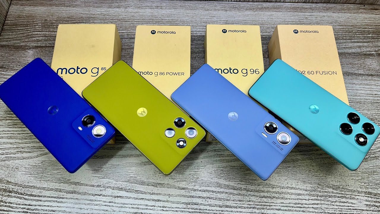Moto g85 vs Moto g86 Power vs Moto g96 vs Moto edge 60 fusion - Best konsa ?  Moto under 20000 🔥