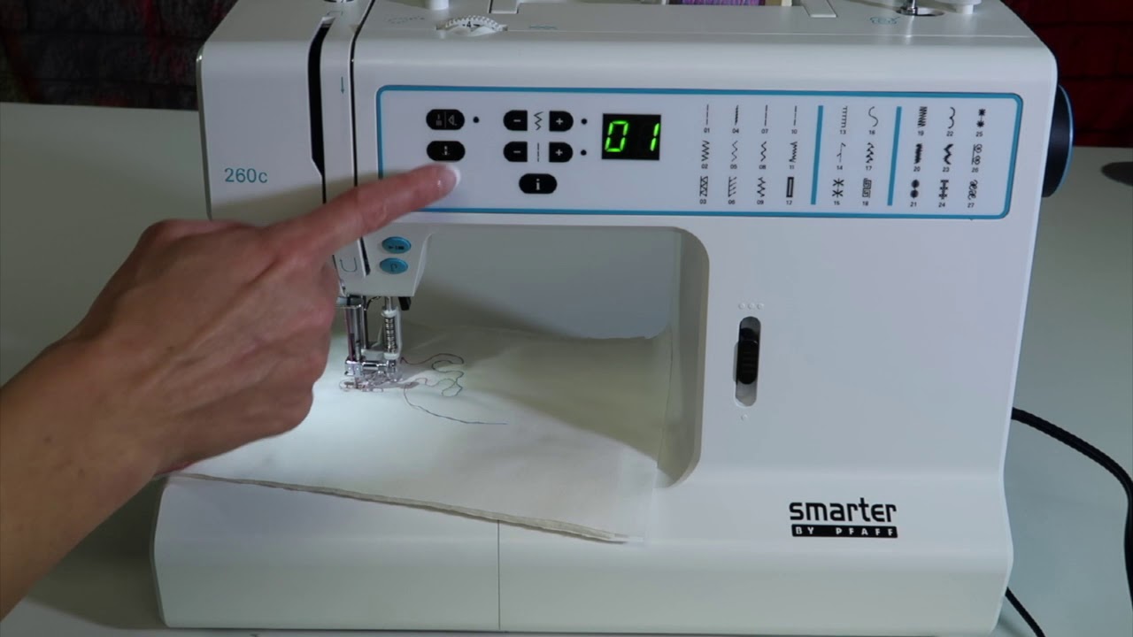 SMARTER by PFAFF 260c 30 Free Motion Quilting