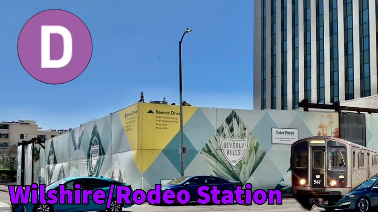 Los Angeles Metro Future Wilshire/Rodeo Drive Construction Update - September 2024