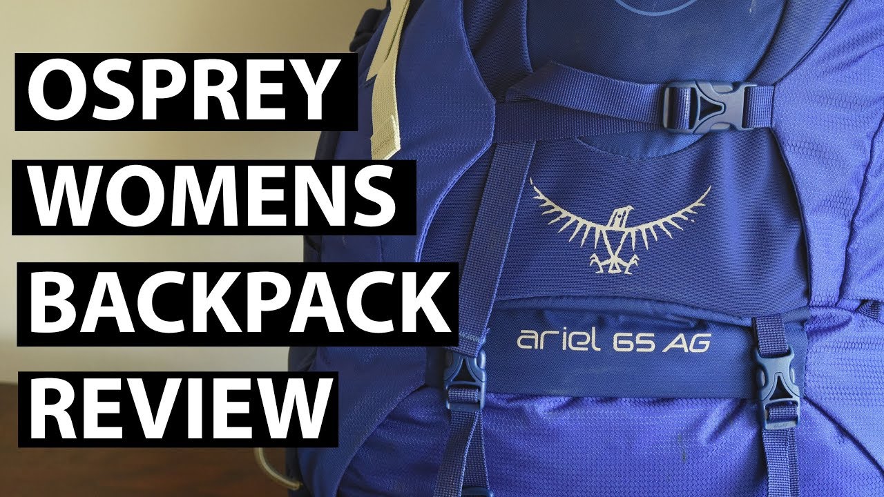 Osprey Ariel 65 AG Womens Backpack Review after a weeks hike