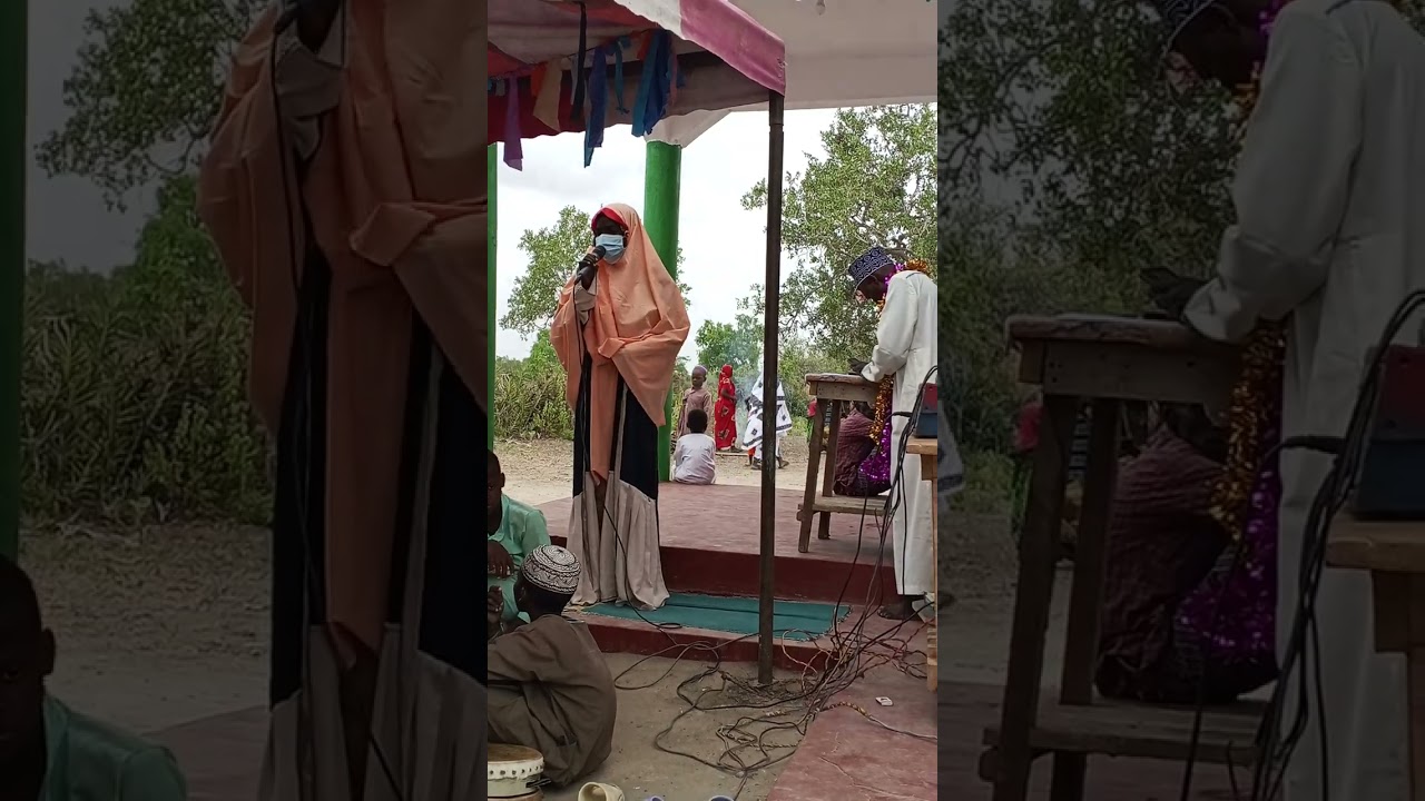 Madrassatul kheirat didaade . Mashaallah dada wetu Aisha Binti yakub mawaidha  mzuri .