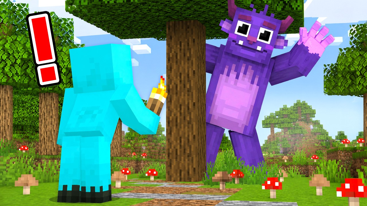 Играю в Minecraft с ПОЛЕЗНЫМ мутантом!