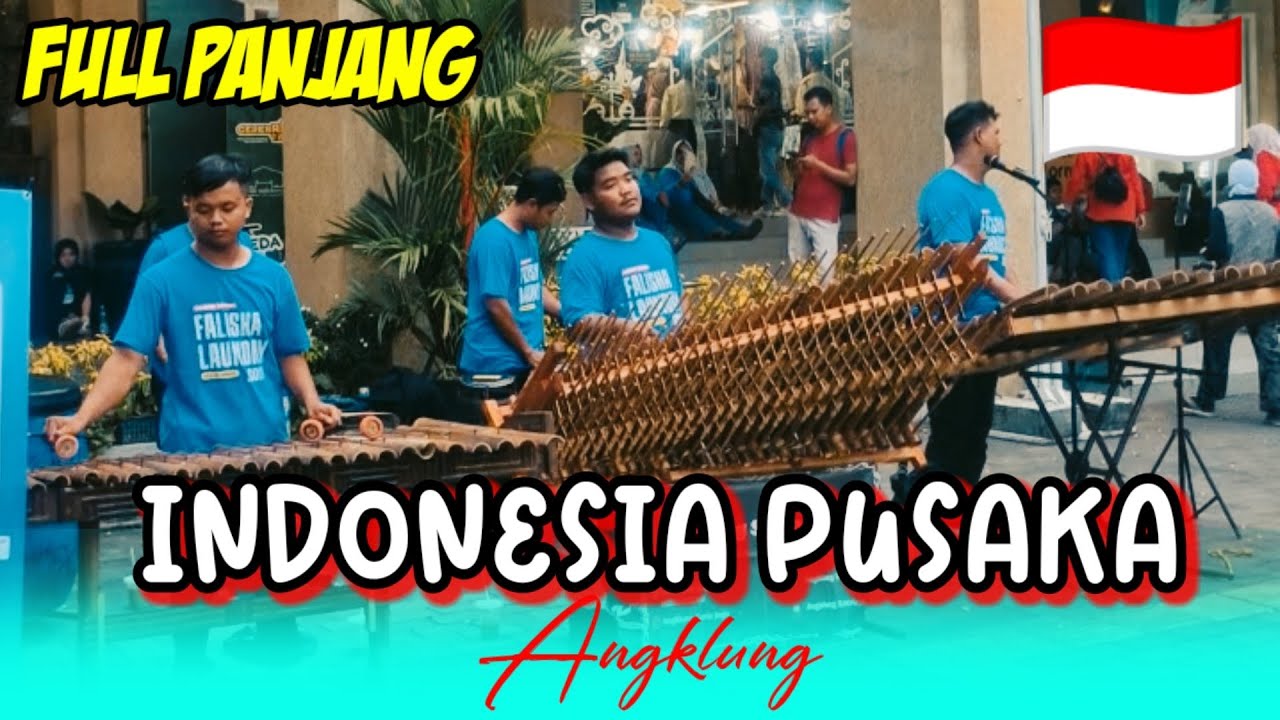 INDONESIA PUSAKA angklung satria jogja | Musik versi angklung terbaru 2025 