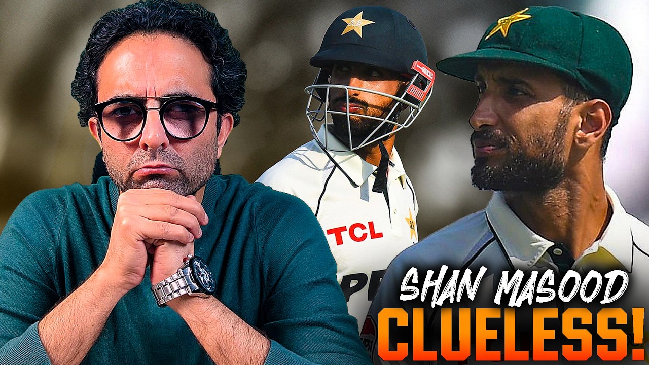 Shan Masood looks clueless as captain &mdash; only 4 wins in 15 Tests, 3 straight losses to Bangladesh🏏