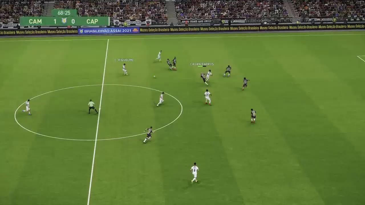 PES2021 | Brasileirão série A | Atlético MG x Atlético Paranaense | #MasterLeague117
