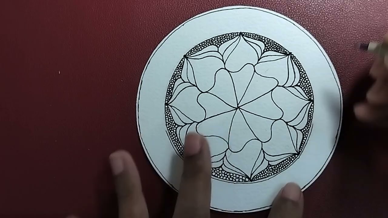 Tangle Mystical (4) - Пошаговый обучающий урок по зентанглу от сертифицированного специалиста по ...