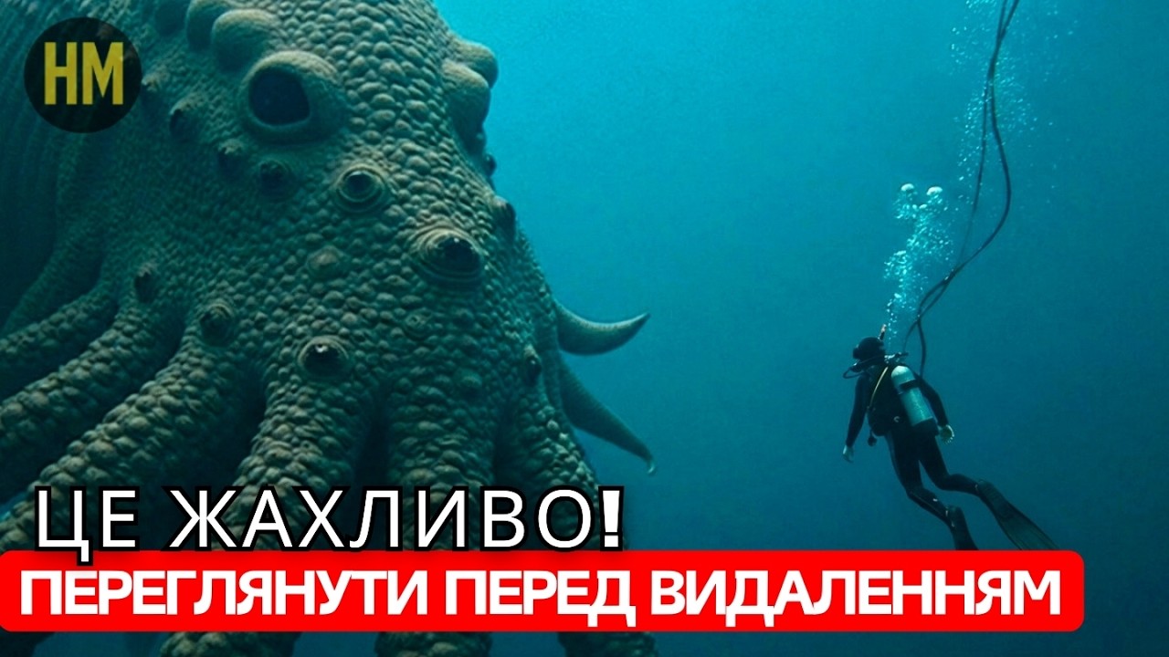 Підводна камера зафіксувала КОЛОСАЛЬНУ ТІНЬ під дайверами… і ніхто не може це ПОЯСНИТИ