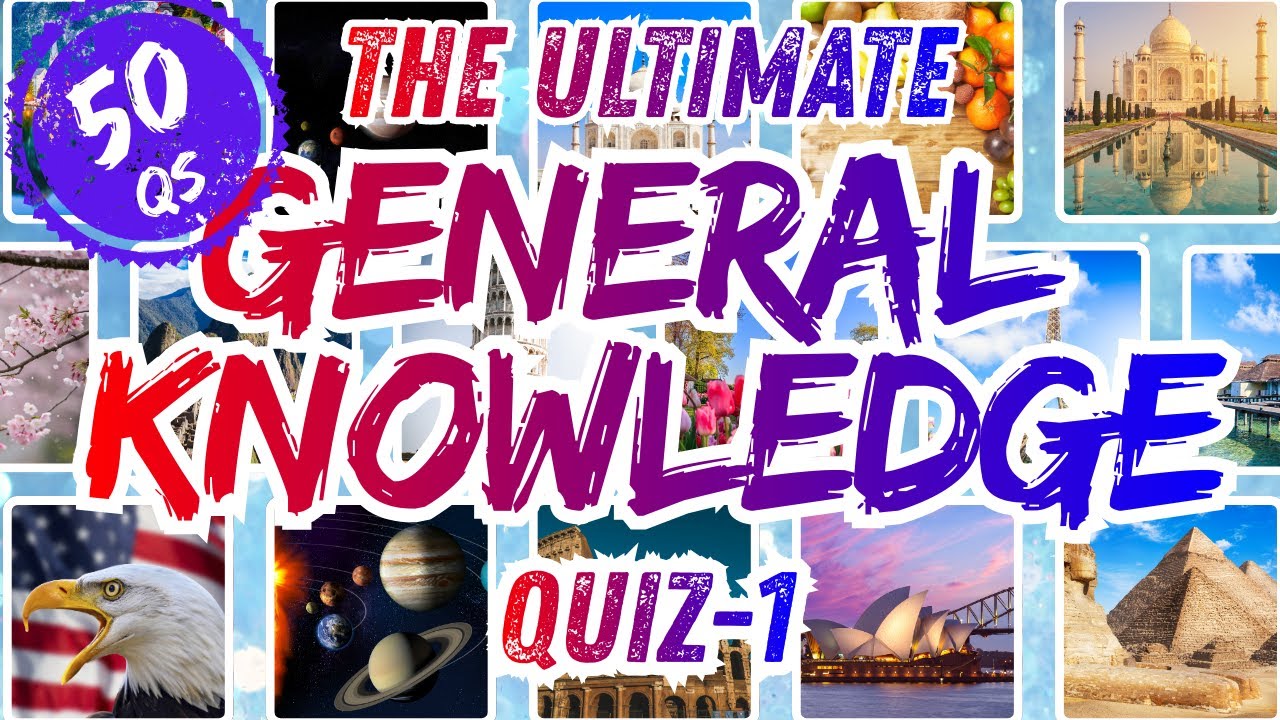 The Ultimate General Knowledge quiz 1| 50 questions | Beat the Buzzer!!!!