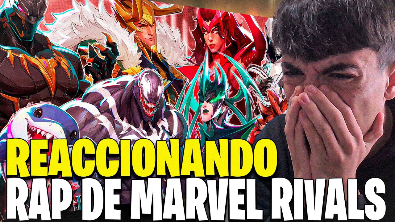 REACIONANDO AL RAP DE MARVEL RIVALS| MARVEL RIVALS| HEX ARCANA