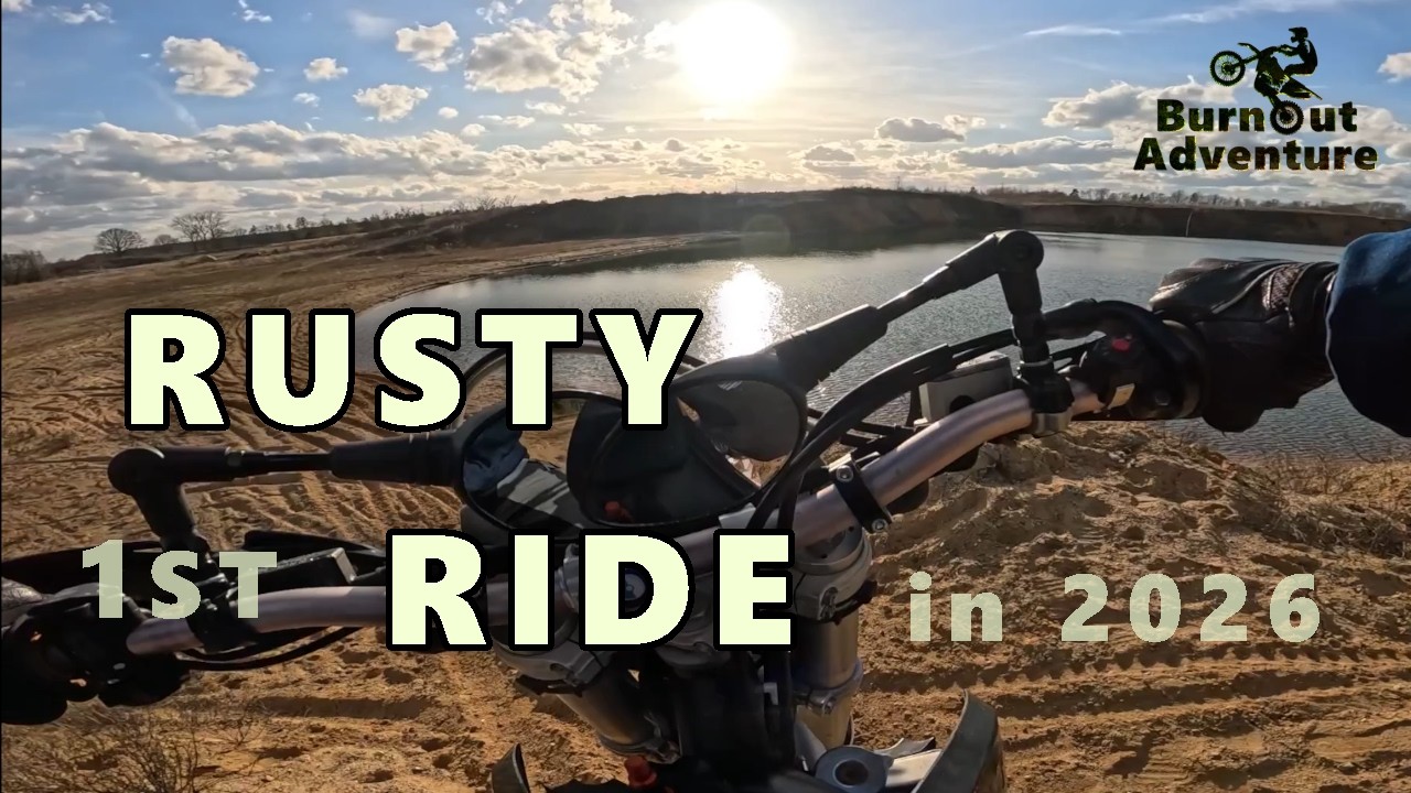 Riding Day 1 in 2026 - Rusty Ride