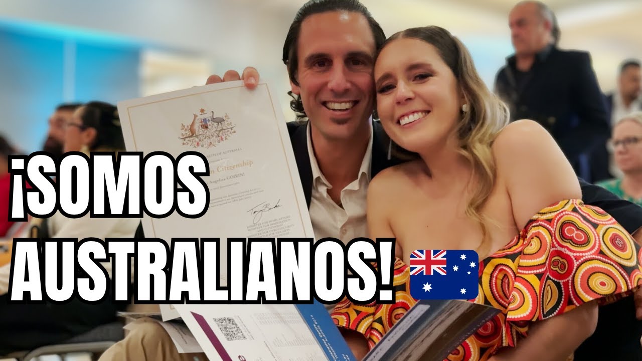 ESTO PASO en la ceremonia de la CIUDADANIA AUSTRALIANA 🇦🇺