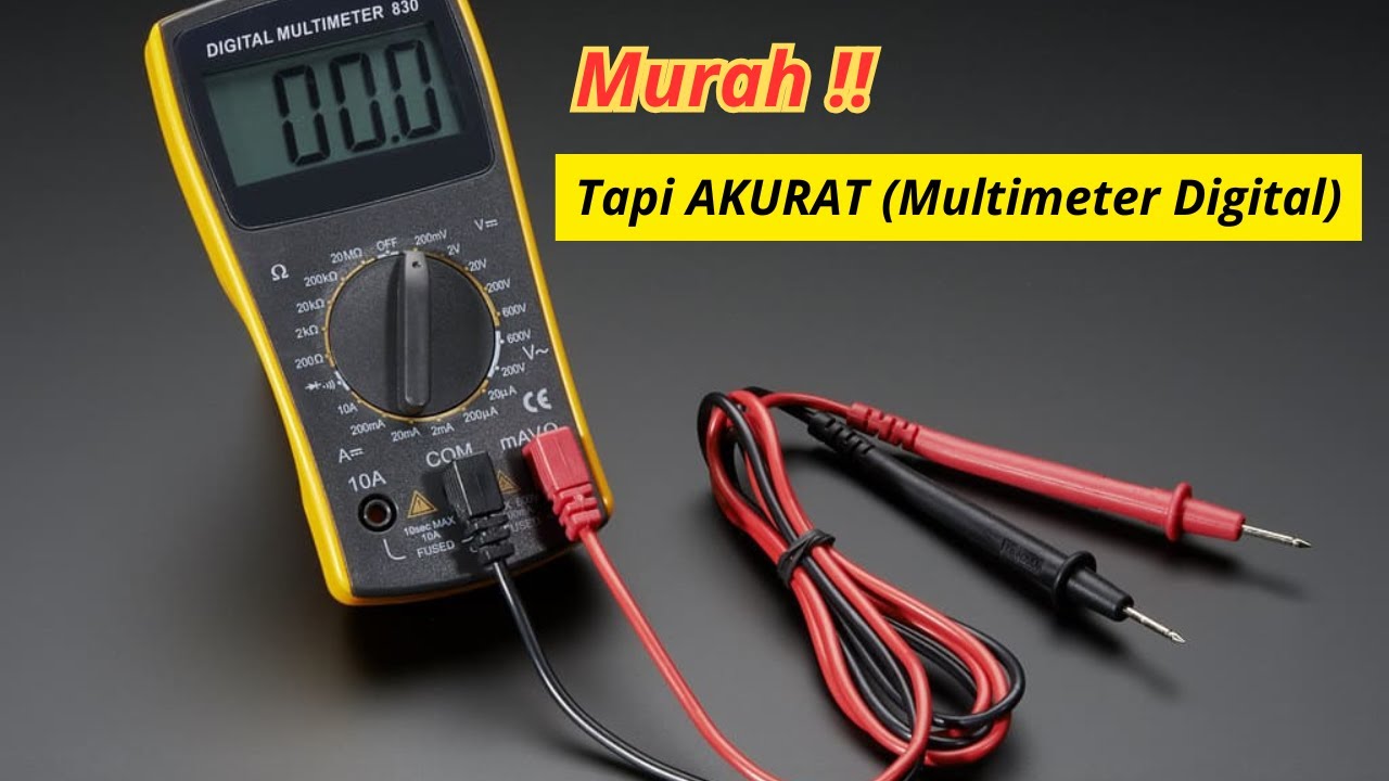 Murah Tapi Akurat! Ini 5 Multimeter Digital Terbaik 2026!