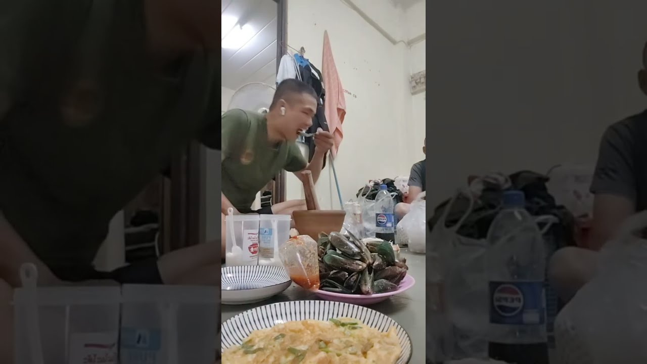 เมนูส้มตำทอดไข่ตำถั่วแซ่บ🤪✌️🥰💯🇹🇭