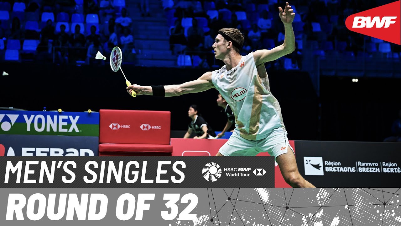YONEX French Open 2025 | Viktor Axelsen (DEN) vs. Leong Jun Hao (MAS) | R32