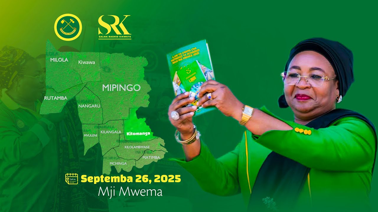 SALMA RASHID KIKWETE: Kata ya Kitomanga -  Mji mwema