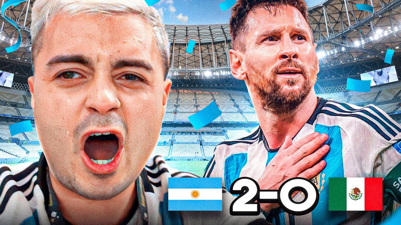 ARGENTINA 🇦🇷 VS MEXICO 🇲🇽 DESDE QATAR (SALE MAL 😰)