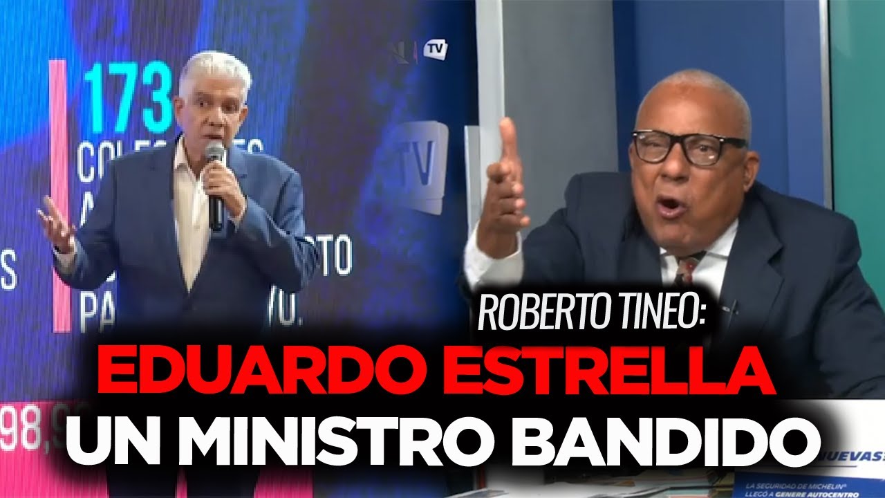 Roberto Tineo le entra a Eduardo Estrella por justificar da&ntilde;os en la circunvalaci&oacute;n de Ban&iacute;