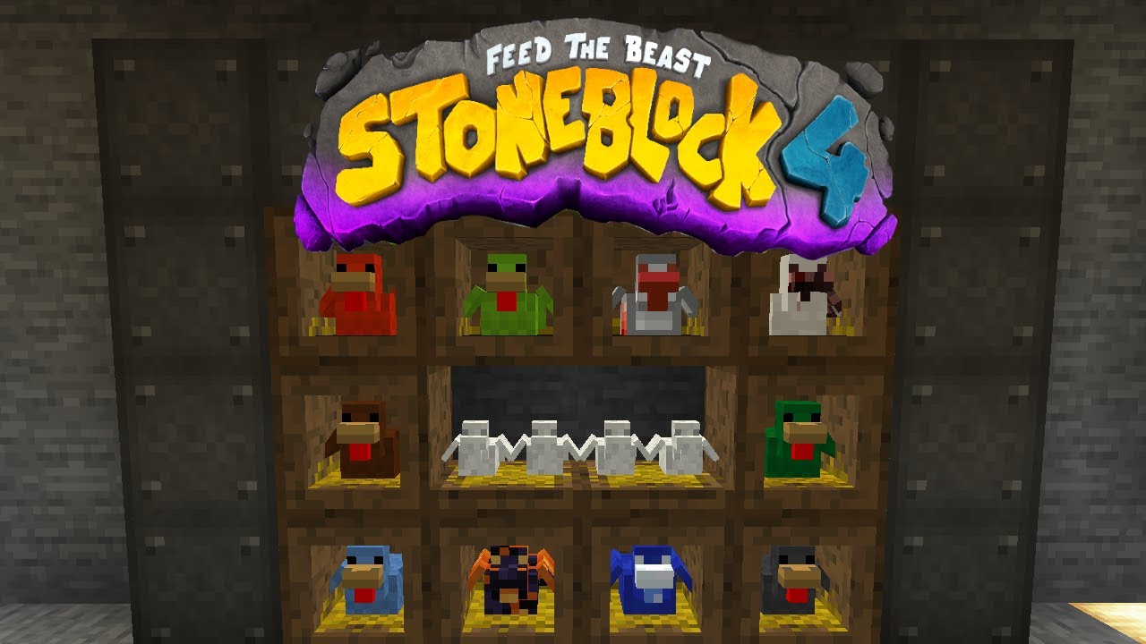 Chicken Rearing and Steel | Minecraft Stoneblock 4 Ep 4