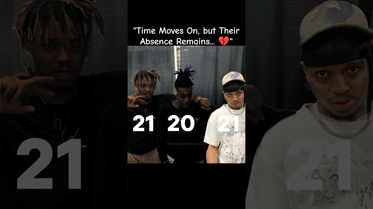 Time Moves On, but Their Absence Remains... 💔 #xxxtentacion #juicewrld #gone #llj #rip #ski #edit