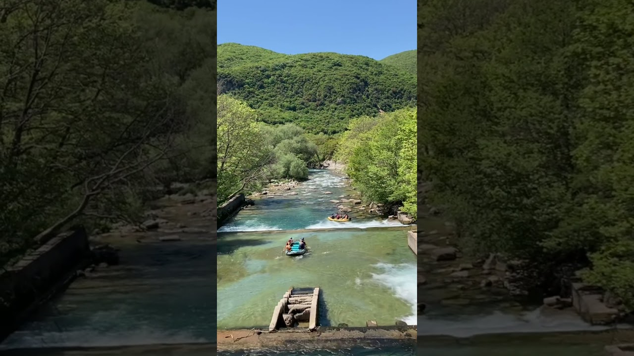Mountain sports in the river #river #mountain #mountainsports #nature #shorts
